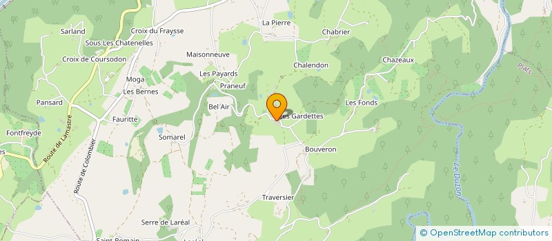 localisation de l'entreprise MONSIEUR GILLES BOSC  SAINT-BARTHELEMY-LE-PLAIN