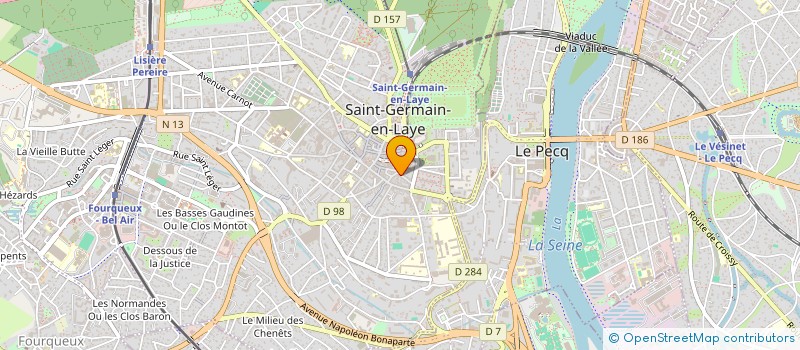 localisation de l'entreprise MONSIEUR GILLES BOUCHER  SAINT-GERMAIN-EN-LAYE