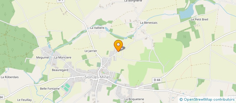 localisation de l'entreprise MONSIEUR GILLES BOUCHER  SION-LES-MINES