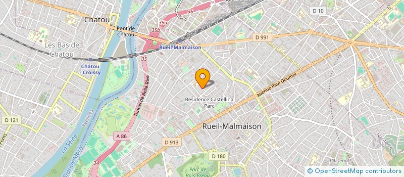 localisation de l'entreprise MONSIEUR GILLES BOUDER à RUEIL-MALMAISON