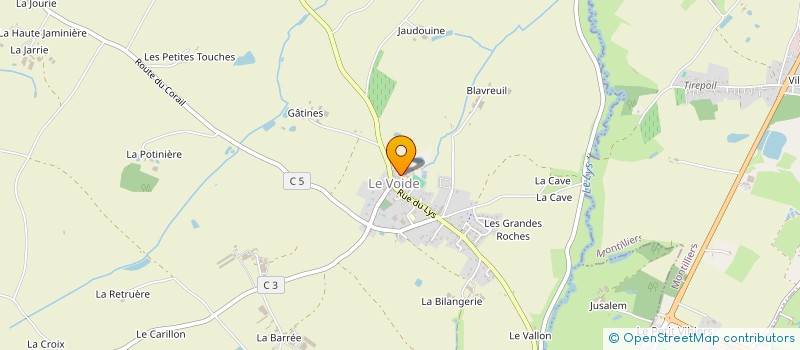 localisation de l'entreprise MONSIEUR GILLES BOUDIER à LYS-HAUT-LAYON