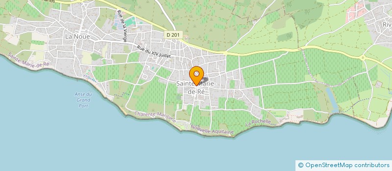 localisation de l'entreprise MONSIEUR GILLES BOULAY  SAINTE-MARIE-DE-RE