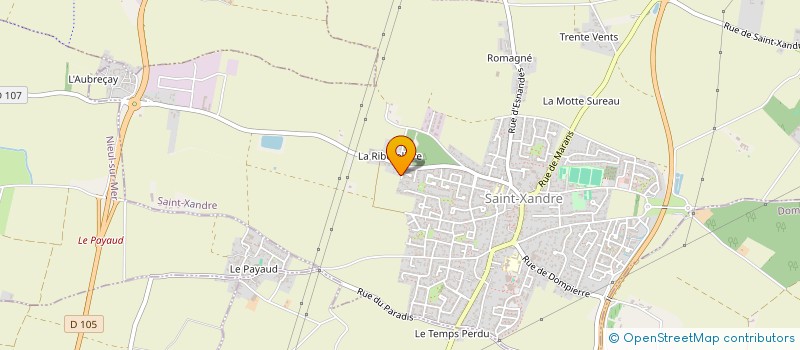 localisation de l'entreprise MONSIEUR GILLES BOURE  PUILBOREAU