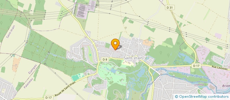 localisation de l'entreprise MONSIEUR GILLES BOURGEAIS  SAINT-VRAIN