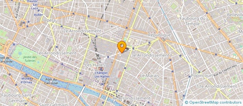 localisation de l'entreprise MONSIEUR GILLES BOURGOIN  PARIS