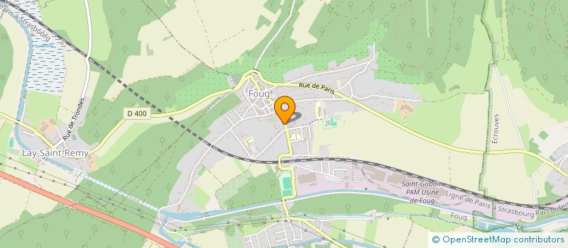 localisation de l'entreprise MONSIEUR GILLES BOURRET  FOUG