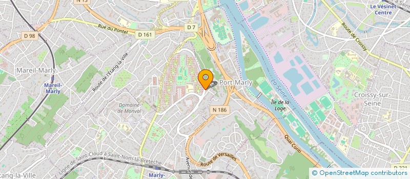 localisation de l'entreprise MONSIEUR GILLES BOUTIER  MARLY-LE-ROI