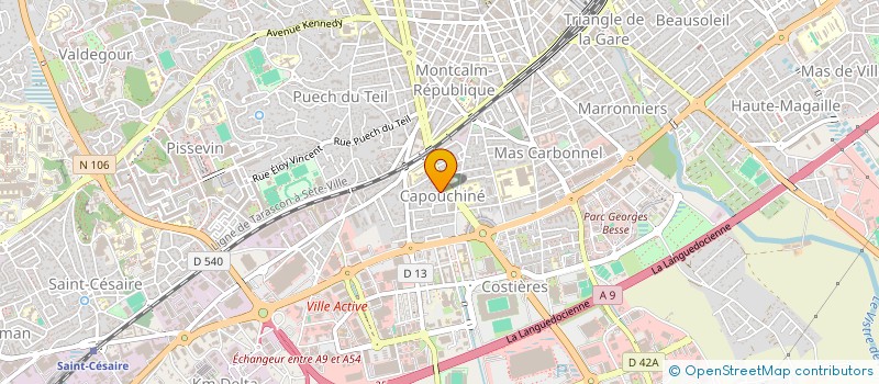 localisation de l'entreprise MONSIEUR GILLES BOUTIN  NIMES