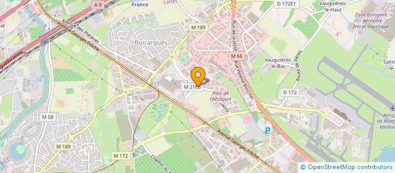 localisation de l'entreprise MONSIEUR GILLES BOUZERAN  PEROLS