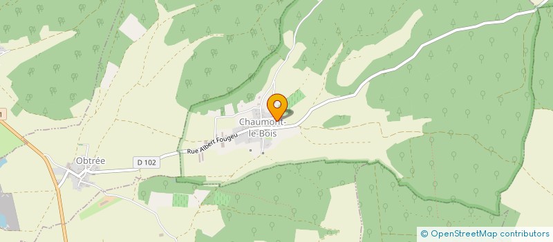 localisation de l'entreprise MONSIEUR GILLES BOYER  CHAUMONT-LE-BOIS