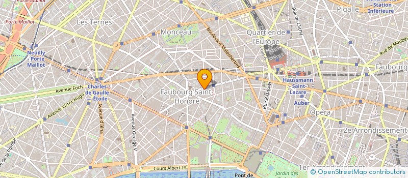 localisation de l'entreprise MONSIEUR GILLES BRAC DE LA PERRIERE  PARIS