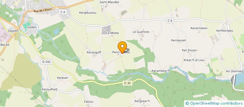 localisation de l'entreprise MONSIEUR GILLES BRACON  COMMANA