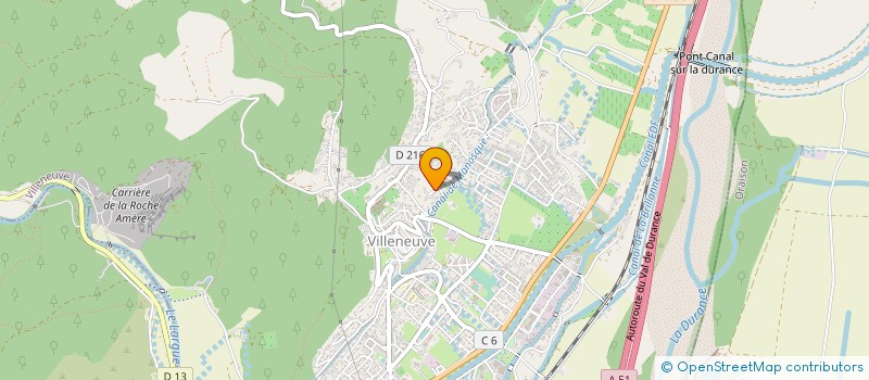 localisation de l'entreprise MONSIEUR GILLES BREDEL  VILLENEUVE