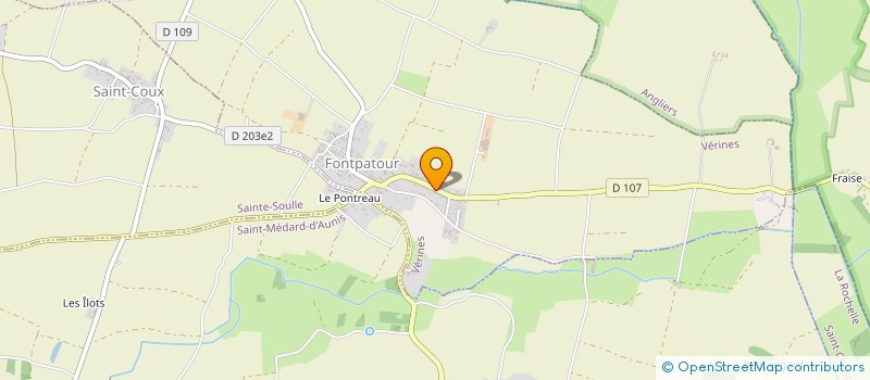 localisation de l'entreprise MONSIEUR GILLES BREDILLOT à VERINES