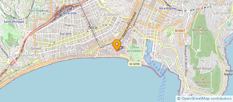 localisation de l'entreprise MONSIEUR GILLES BREION à NICE
