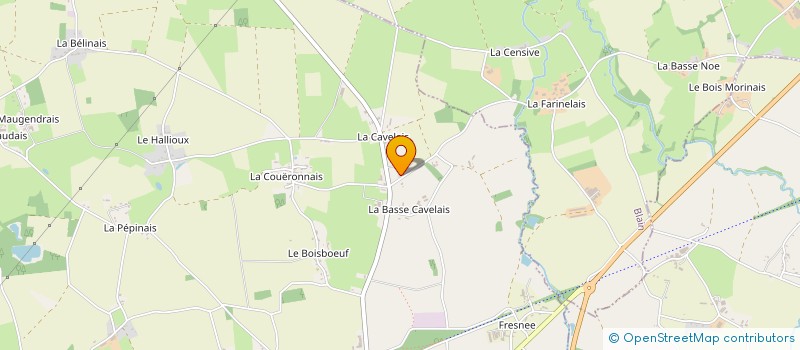 localisation de l'entreprise MONSIEUR GILLES BRETECHE  BOUVRON