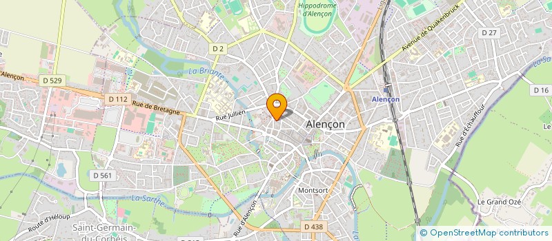 localisation de l'entreprise MONSIEUR GILLES BREUGNOT à ALENCON