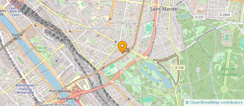 localisation de l'entreprise MONSIEUR GILLES BRICON à PARIS