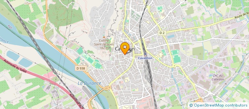 localisation de l'entreprise MONSIEUR GILLES BRIERE  CAVAILLON