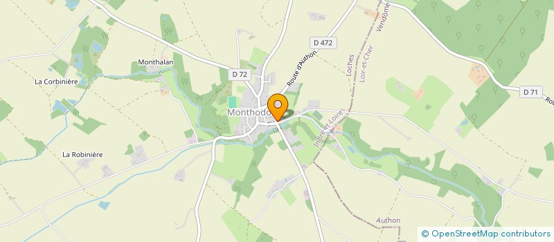 localisation de l'entreprise MONSIEUR GILLES BRION  MONTHODON