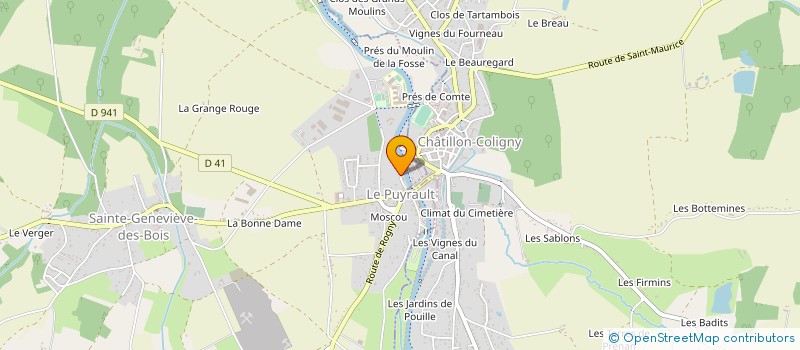 localisation de l'entreprise MONSIEUR GILLES BRISELANCE à SAINTE-GENEVIEVE-DES-BOIS