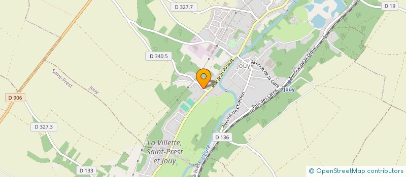 localisation de l'entreprise MONSIEUR GILLES BROCHEN à JOUY