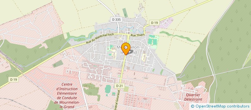 localisation de l'entreprise MONSIEUR GILLES BROCHOT  MOURMELON-LE-GRAND