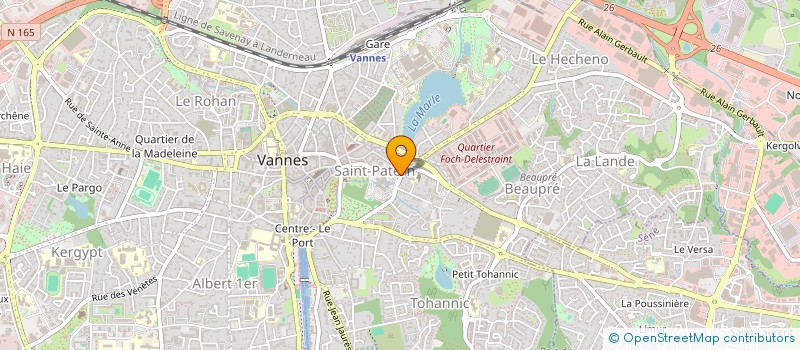 localisation de l'entreprise MONSIEUR GILLES BROUXEL à VANNES