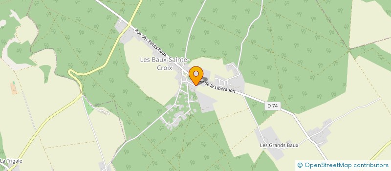 localisation de l'entreprise MONSIEUR GILLES BROUZES  LE PLESSIS-GROHAN