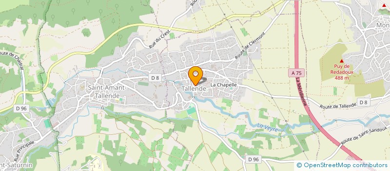 localisation de l'entreprise MONSIEUR GILLES BRUGERE à SAINT-SATURNIN