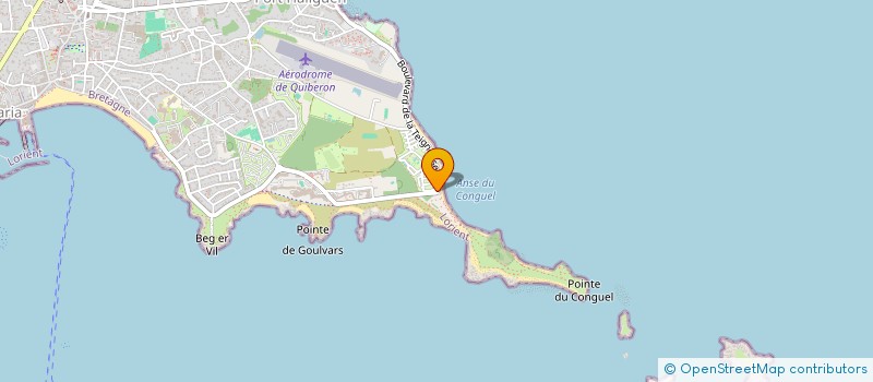 localisation de l'entreprise MONSIEUR GILLES BRUGNON à QUIBERON