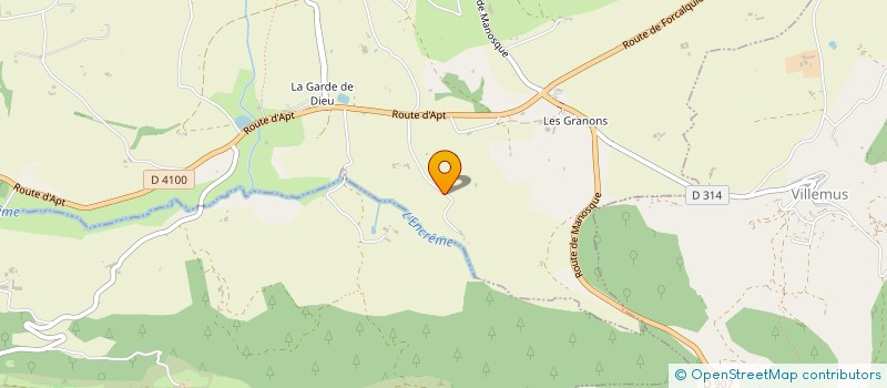 localisation de l'entreprise MONSIEUR GILLES BRUN à REILLANNE