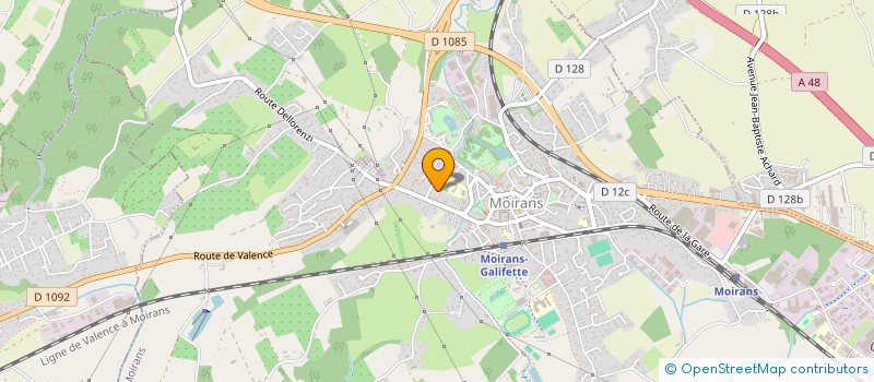 localisation de l'entreprise MONSIEUR GILLES BRUN à MOIRANS