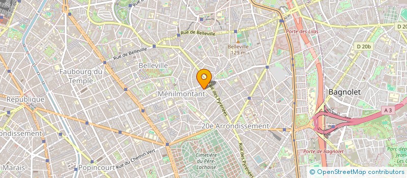 localisation de l'entreprise MONSIEUR GILLES BRUNIN à PARIS
