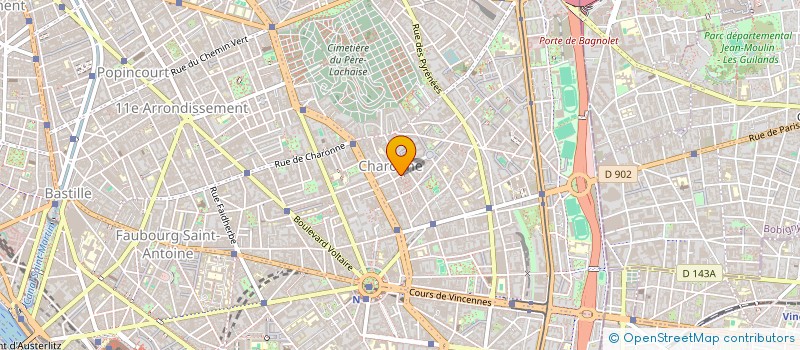 localisation de l'entreprise MONSIEUR GILLES BRUSSET à PARIS