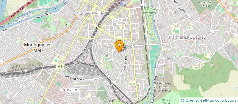 localisation de l'entreprise MONSIEUR GILLES BUCHHEIT  METZ