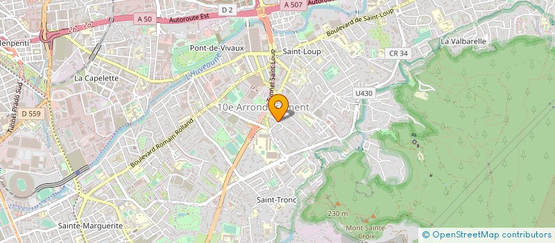 localisation de l'entreprise MONSIEUR GILLES BUDRONI à MARSEILLE