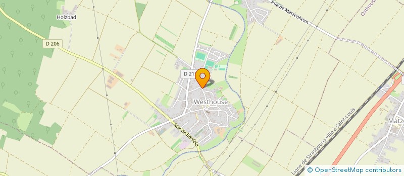 localisation de l'entreprise MONSIEUR GILLES BURCKARD  WESTHOUSE