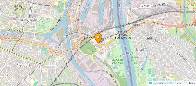 localisation de l'entreprise MONSIEUR GILLES BURGUN à STRASBOURG