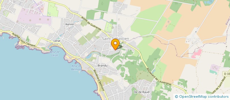 localisation de l'entreprise MONSIEUR GILLES BUSNEL à LA TURBALLE