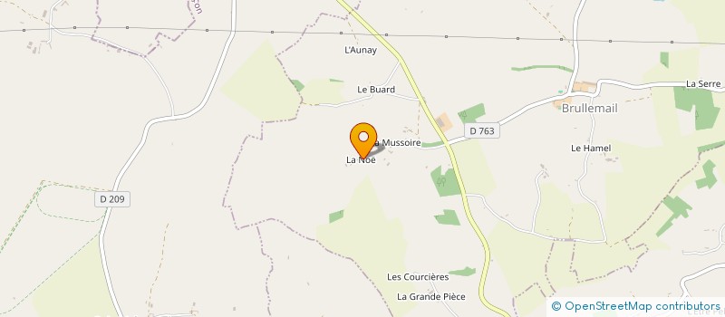localisation de l'entreprise MONSIEUR GILLES CACHOT à BRULLEMAIL