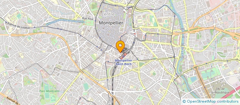localisation de l'entreprise MONSIEUR GILLES CADILHAC à MONTPELLIER