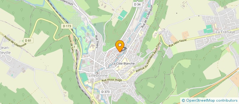 localisation de l'entreprise MONSIEUR GILLES CADINOT à LILLEBONNE