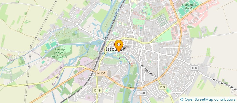 localisation de l'entreprise MONSIEUR GILLES CAILLAUD à ISSOUDUN