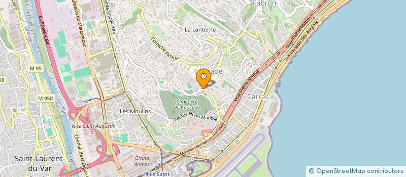 localisation de l'entreprise MONSIEUR GILLES CALEO à NICE