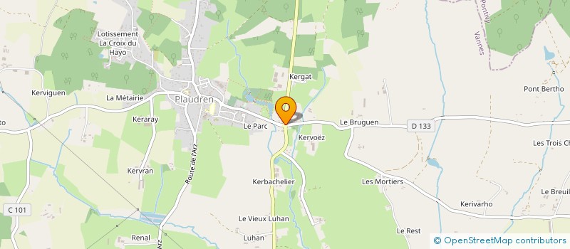 localisation de l'entreprise MONSIEUR GILLES CALOHARD à PLAUDREN