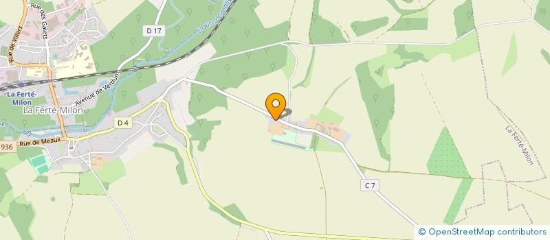 localisation de l'entreprise MONSIEUR GILLES CANALE  LA FERTE-MILON