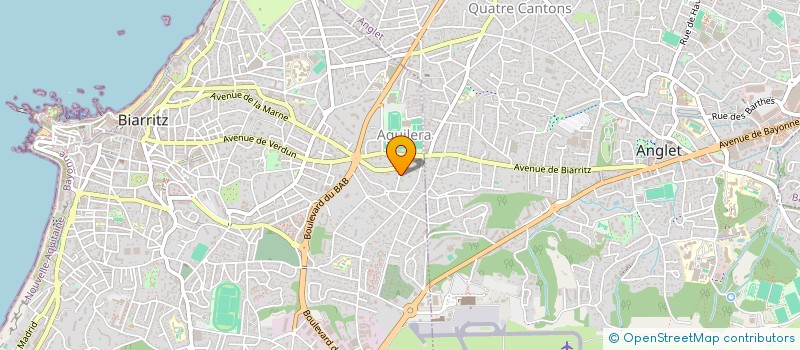 localisation de l'entreprise MONSIEUR GILLES CANALEJAS à BIARRITZ
