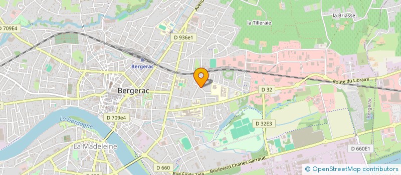 localisation de l'entreprise MONSIEUR GILLES CANDELIER à BERGERAC