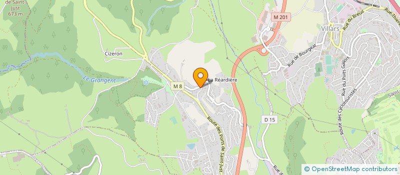 localisation de l'entreprise MONSIEUR GILLES CARILLO  SAINT-GENEST-LERPT